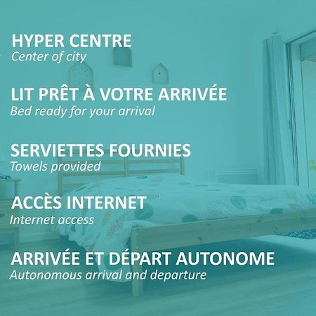 Apartamento Studio Hyper Centre Avec Balcon Châteauroux Exterior foto