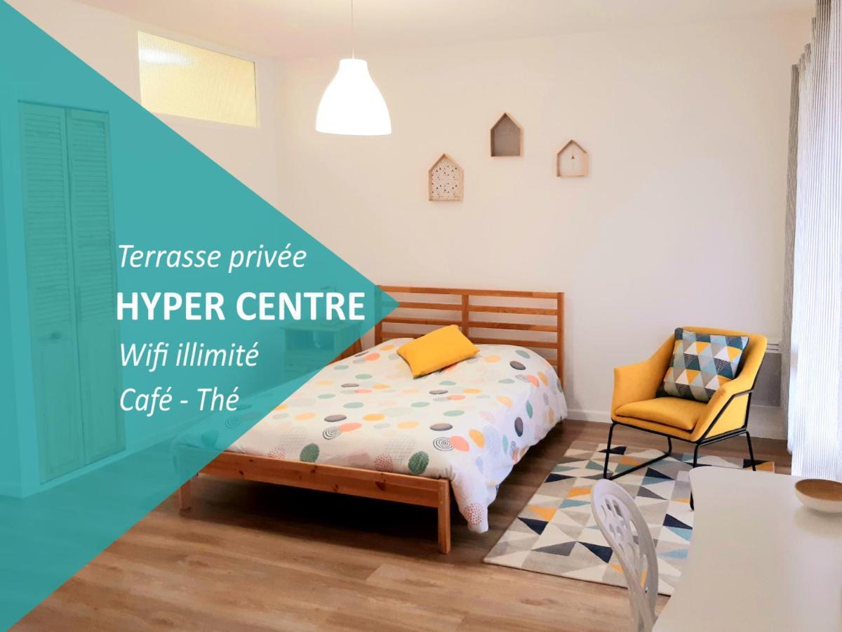 Apartamento Studio Hyper Centre Avec Balcon Châteauroux Exterior foto
